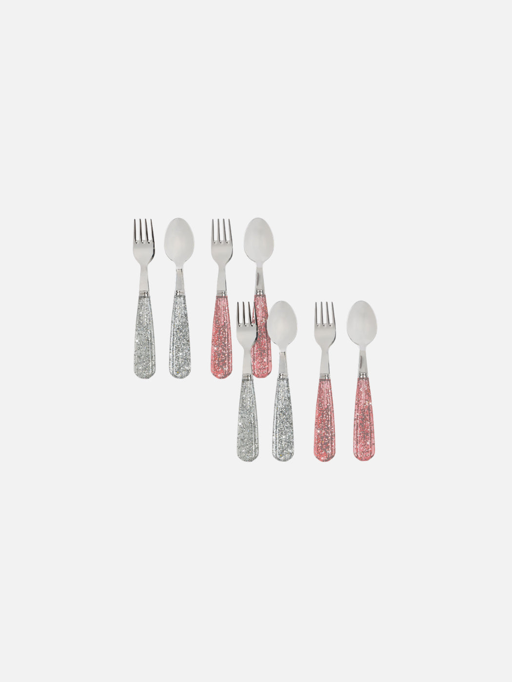 Sparkly Cutlery 8 Pack