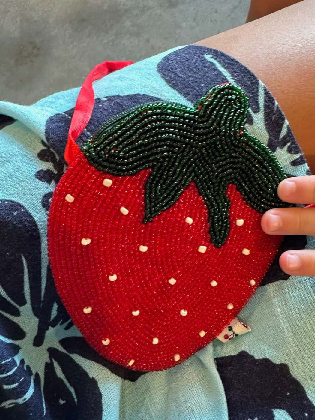 Strawberry Bag - Rio Red