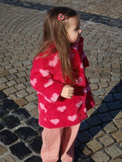 Beaded Heart Hair Clips 2 Pack