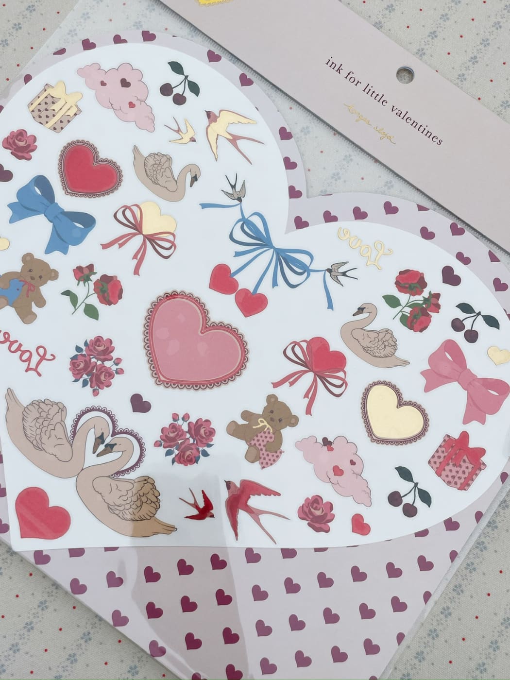 Temporäre Tattoos zum Valentinstag