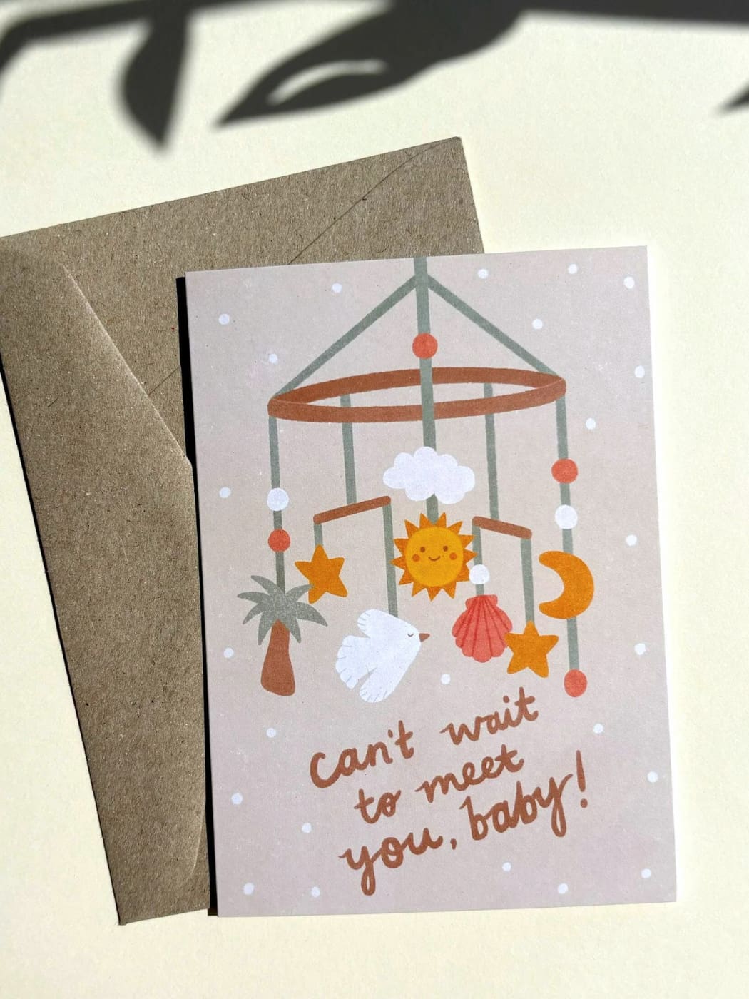 Can't Wait to Meet You Baby Card
