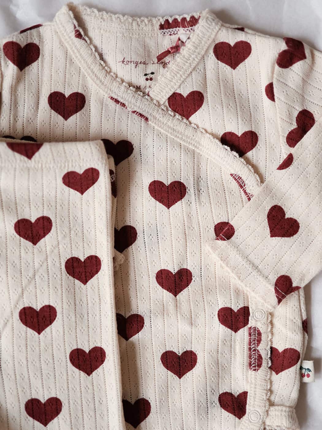Minnie Neugeborenen-Body - Amour Rouge