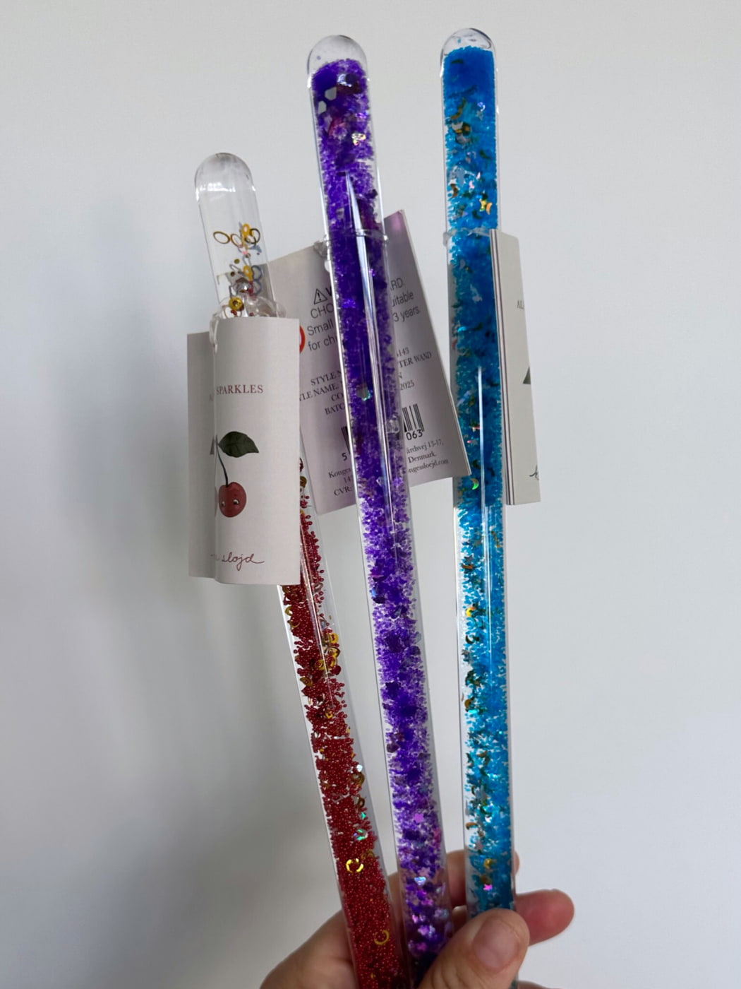 Magical Glitter Wand - Cherry