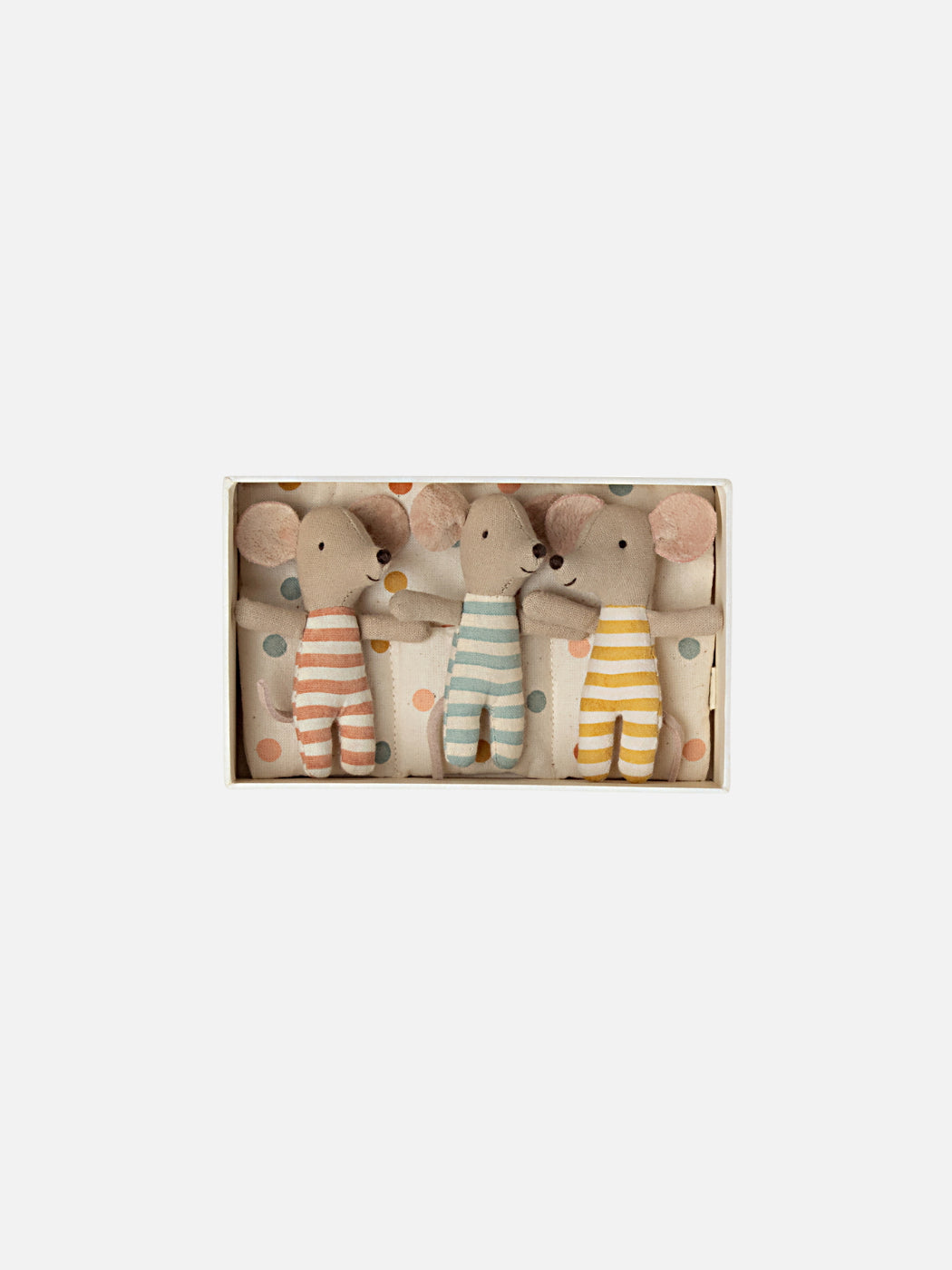 Triplet Baby Mice in Matchbox