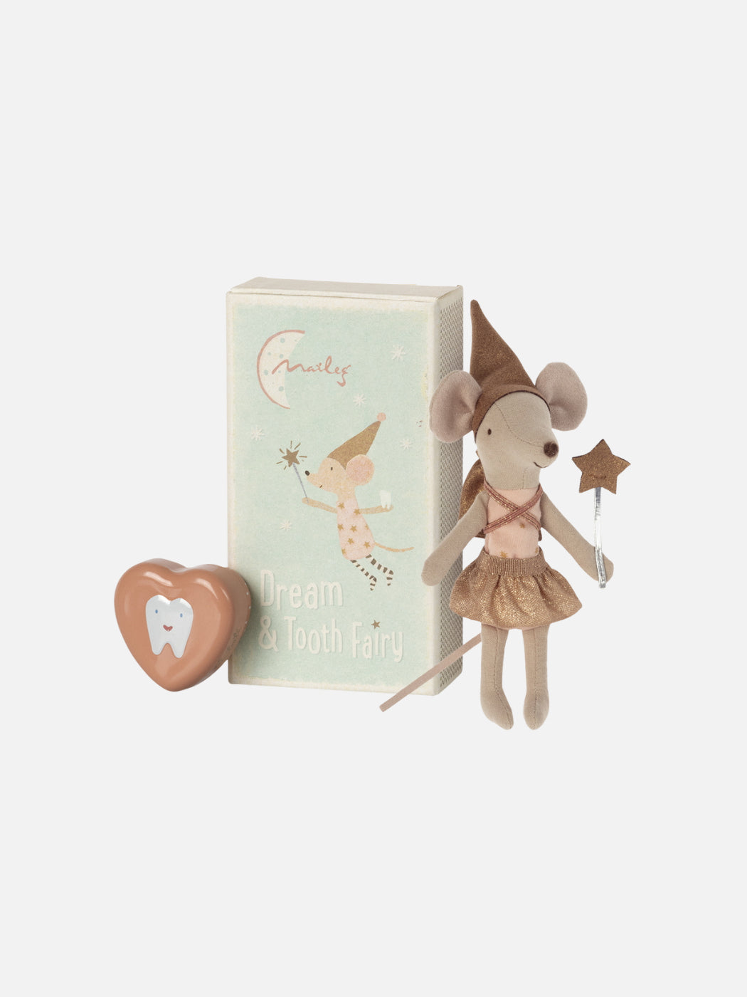 Tooth Fairy Mouse in Box - Pink