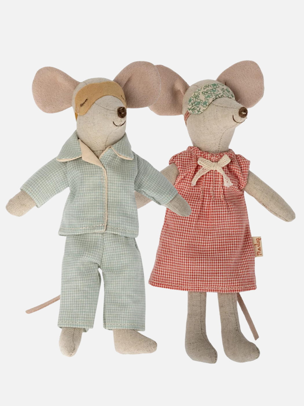 Mum and Dad Mice in Cigarbox