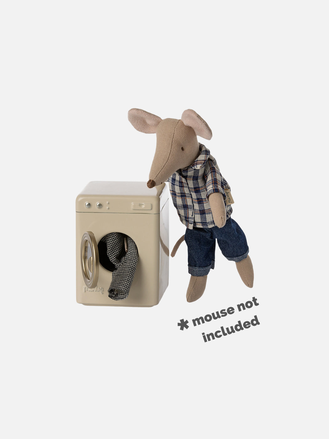 Mouse Washing Machine - Off White