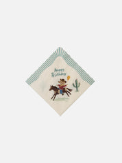 Happy Birthday Party Napkins - Cowboy