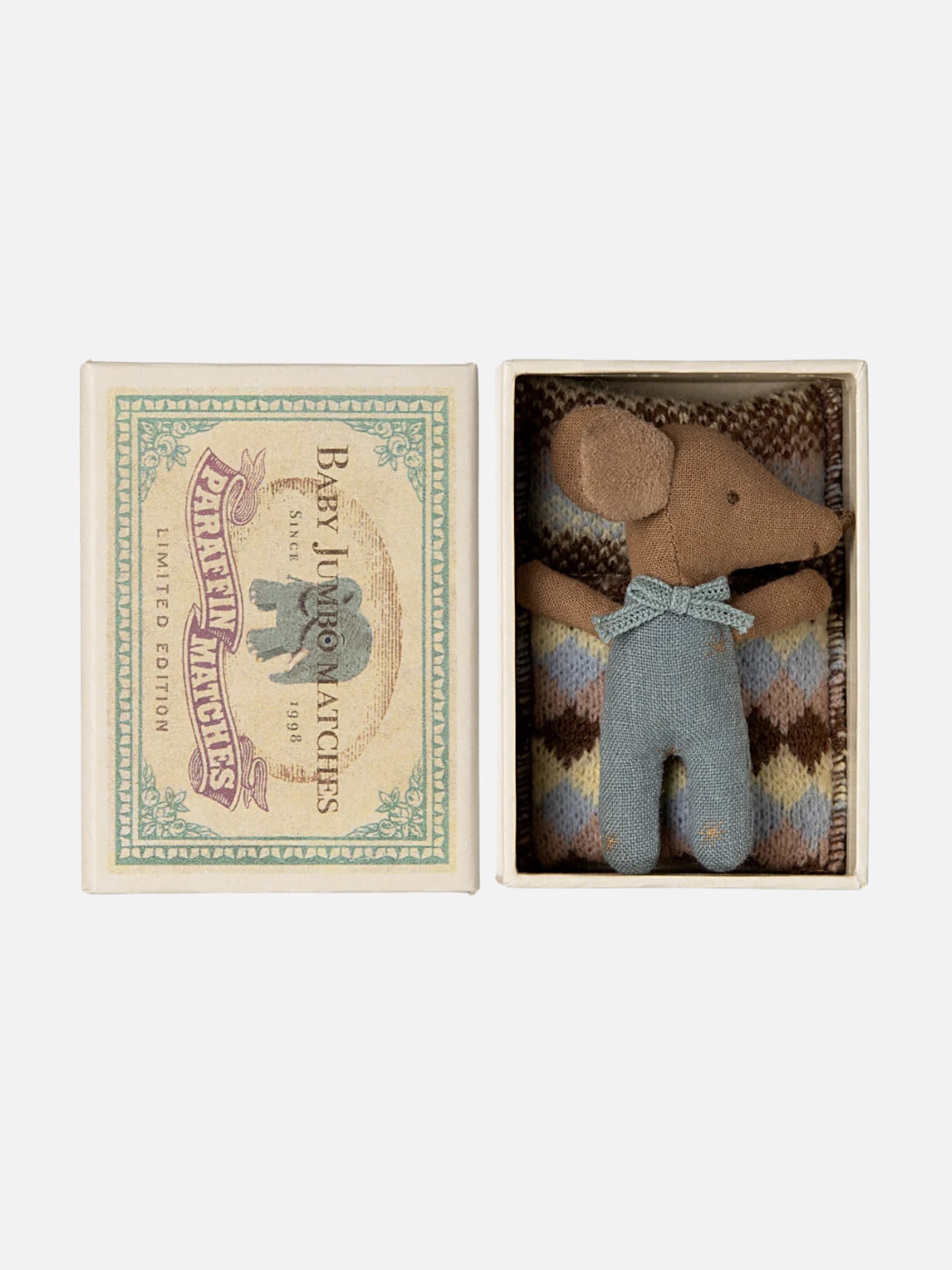 Sleepy Wakey Baby Maus - Blau 