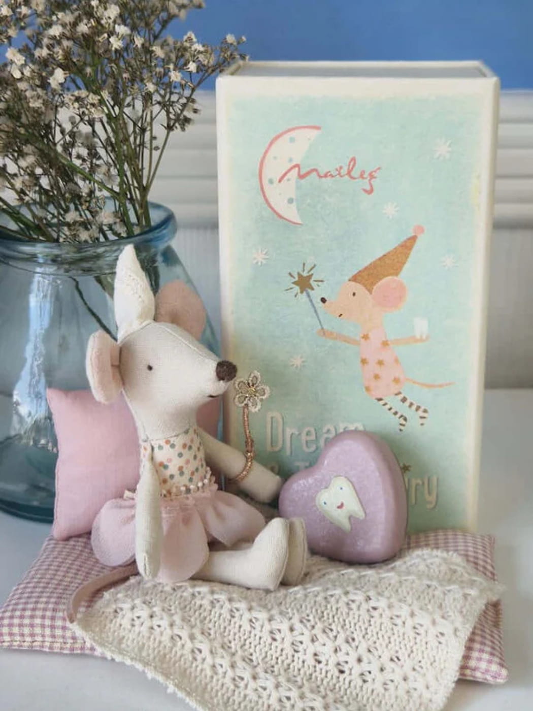 Tooth Fairy Mouse - Purple Little Sister