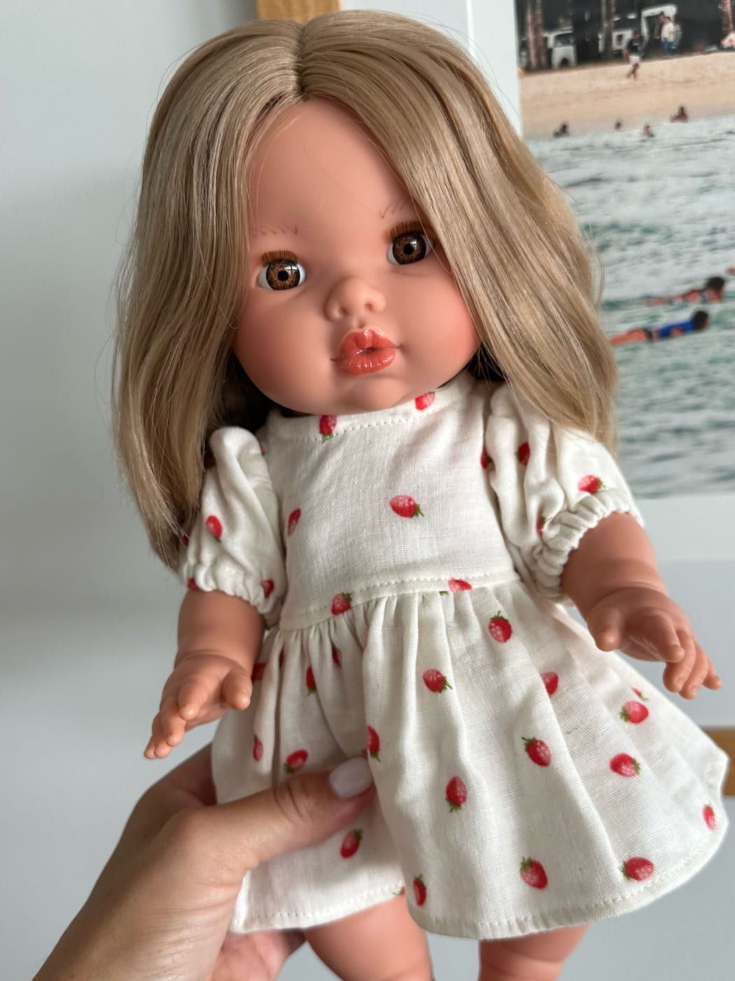 Sandra Doll with Strawberry Dress