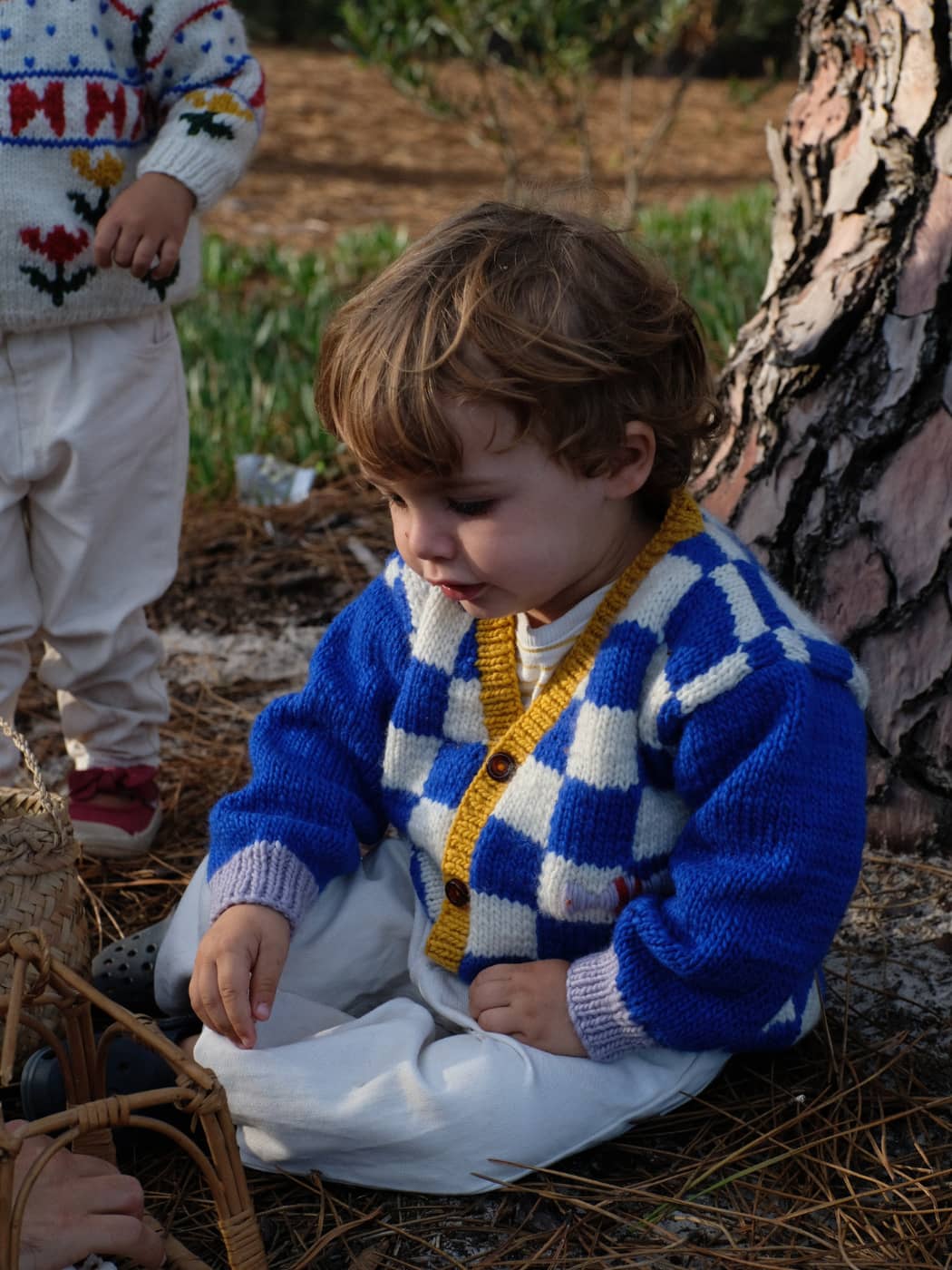 Chess Cardigan - Merino Wool