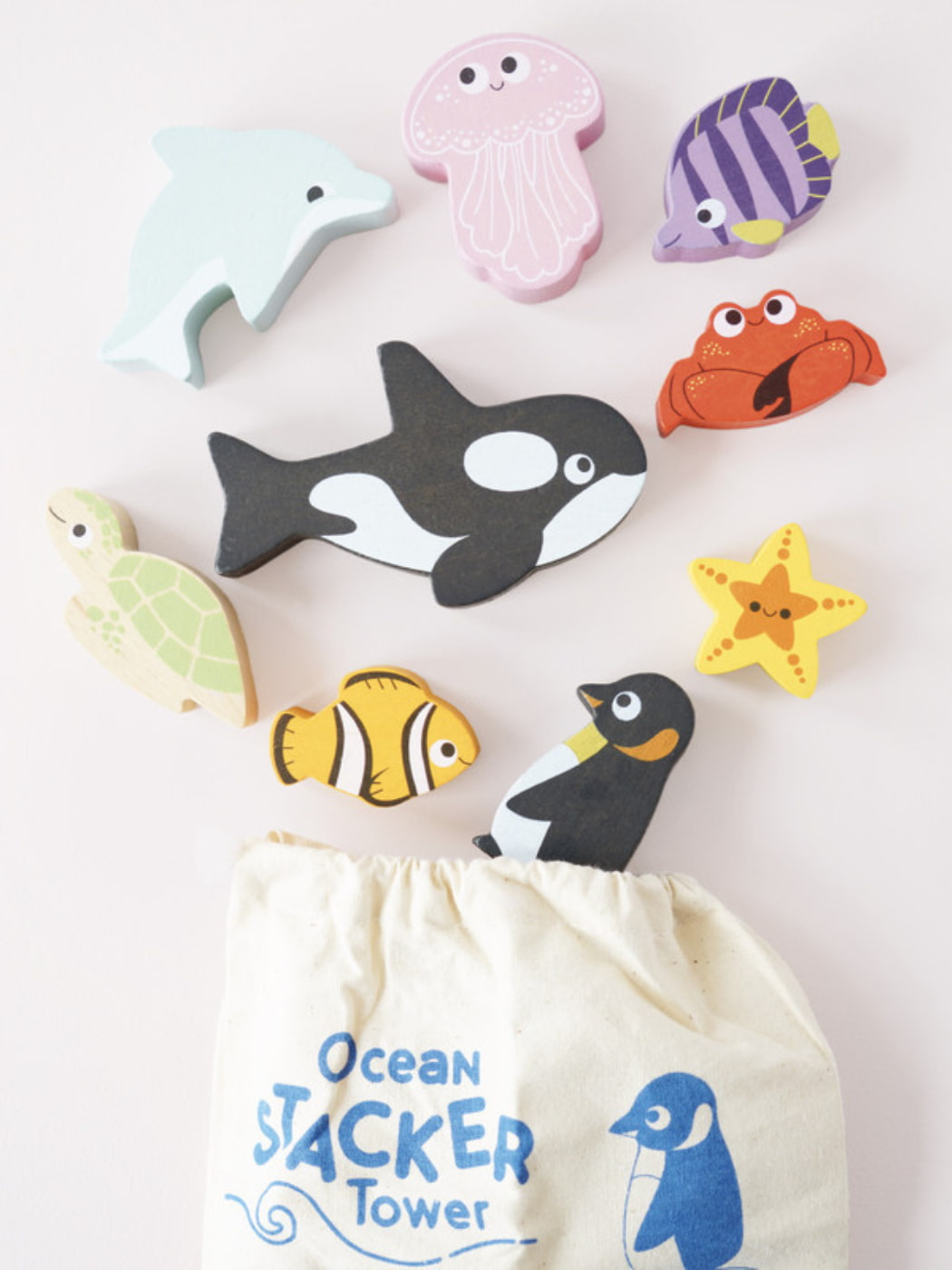 Stacking Animals - Ocean