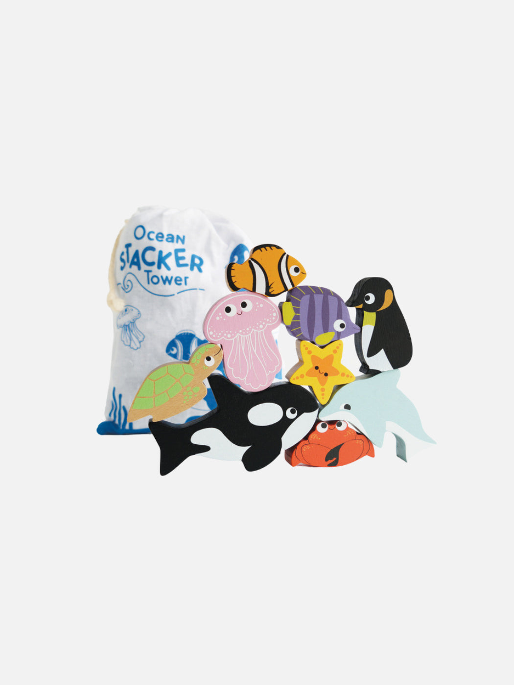 Stacking Animals - Ocean