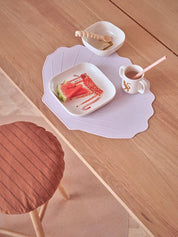 Silicone Placemat - Lavender Scallop
