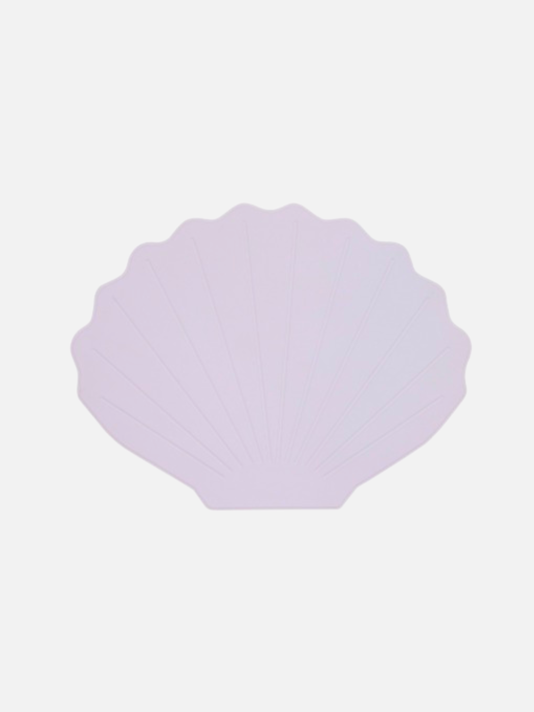 Silicone Placemat - Lavender Scallop