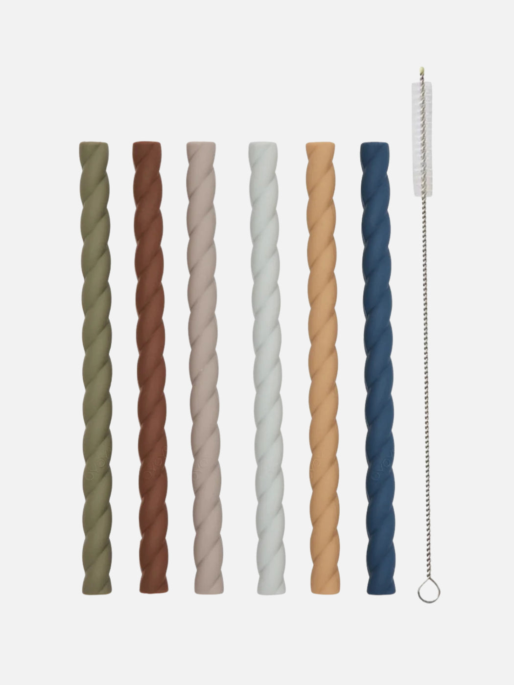 Mellow Silicone Straws - Caramel