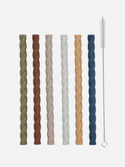 Mellow Silicone Straws - Caramel