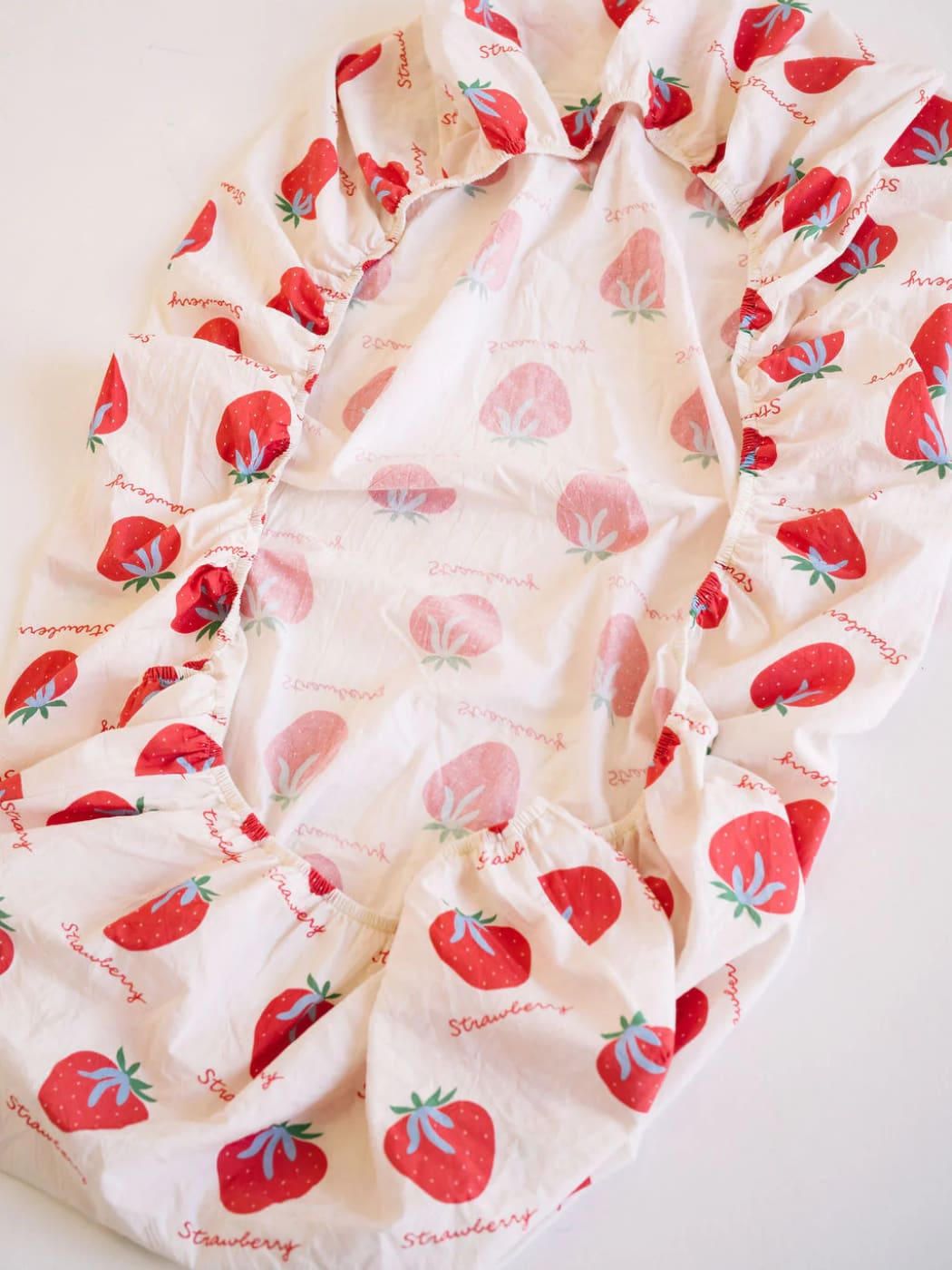 Cot Sheet - Strawberry Shortcake