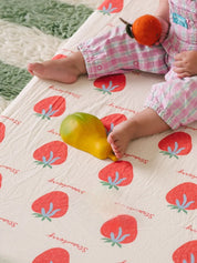 Cot Sheet - Strawberry Shortcake