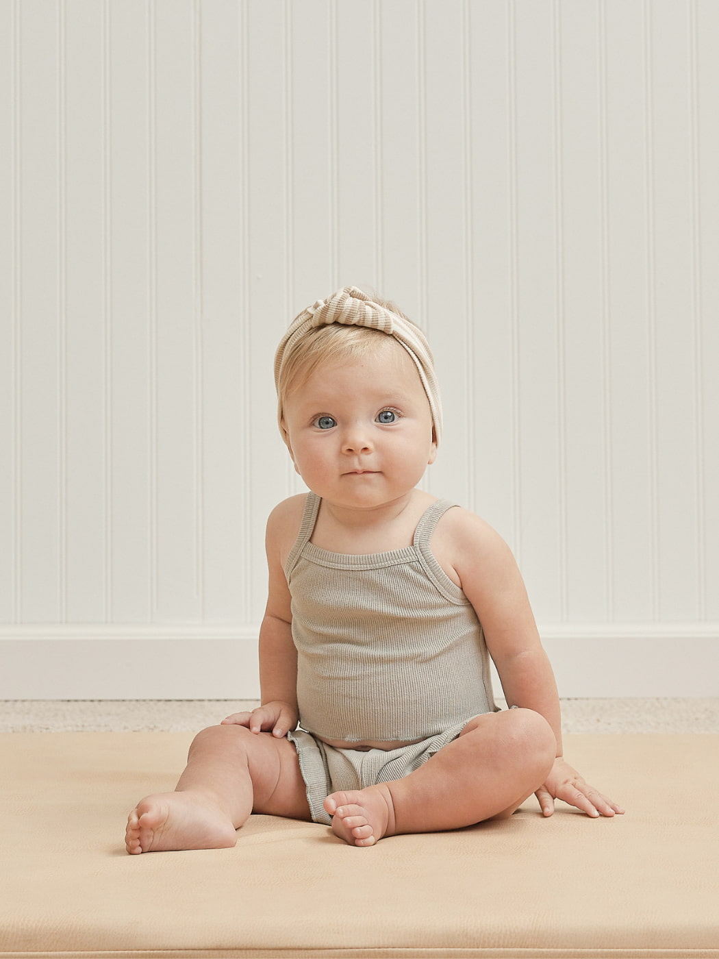 Evie Tank + Shortie Set - Pistachio