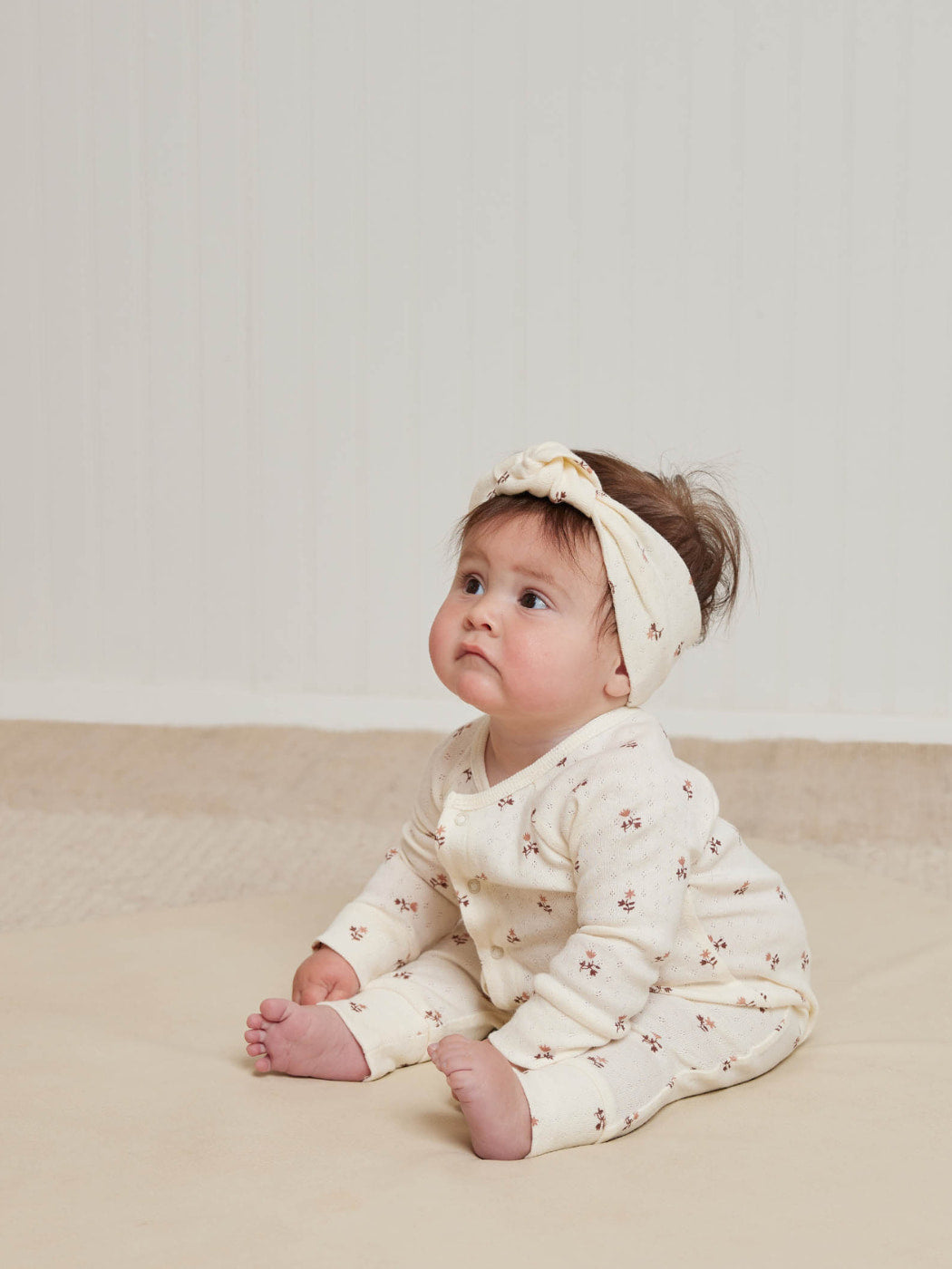 Pointelle Long John - Rose Fleur