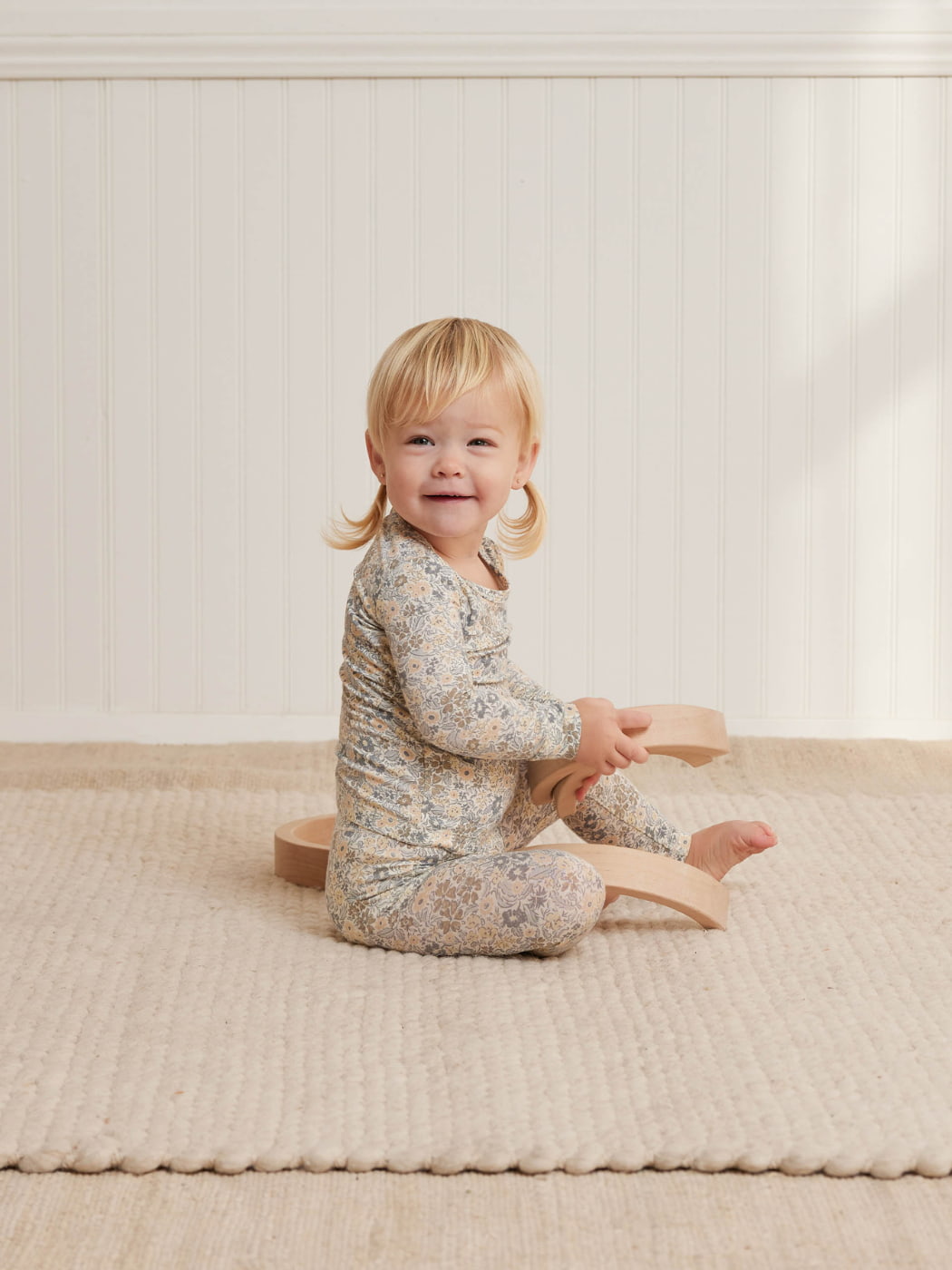 Bamboo Pyjama Set - Winter Garden