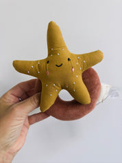 Organic Starfish Rattle