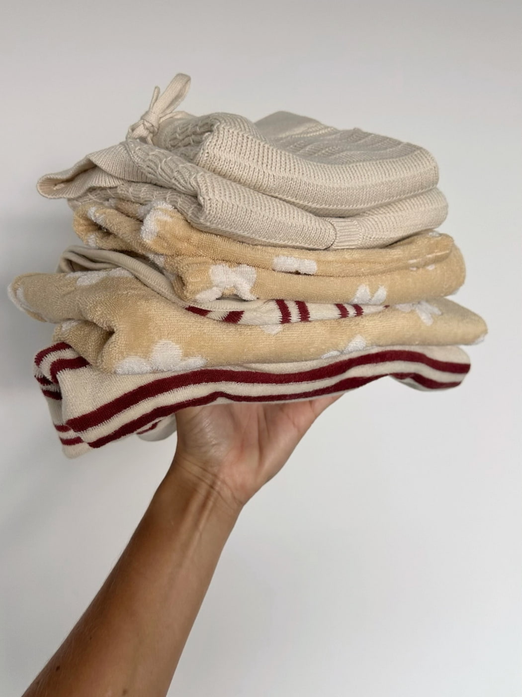 Knit Shorts - Natural