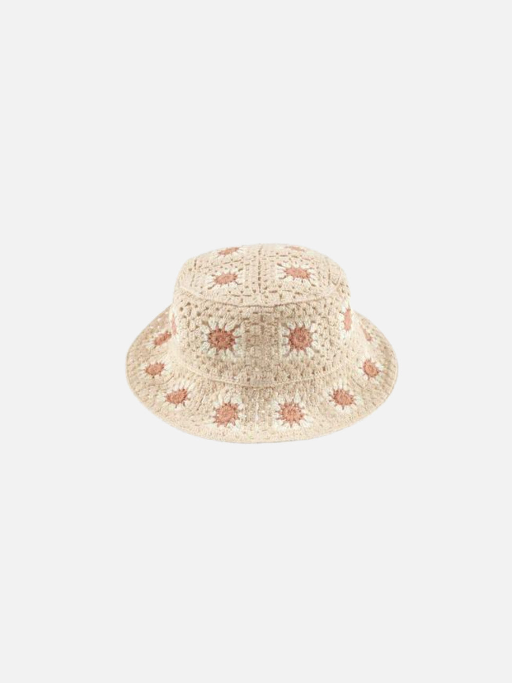 Crochet Bucket Hat - Floral