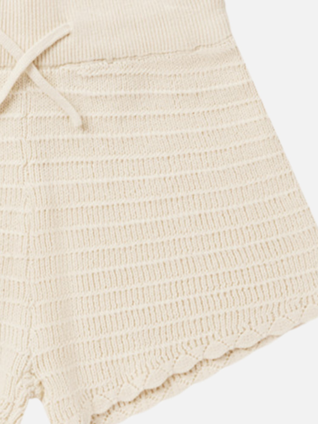 Strickshorts - Natur