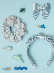 Scalloped Scrunchie