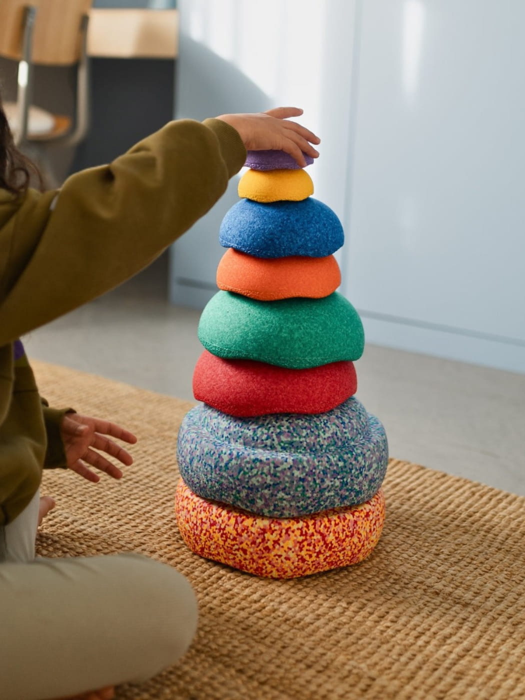 Balance Stepping Stones Original + Inside - Rainbow Classic