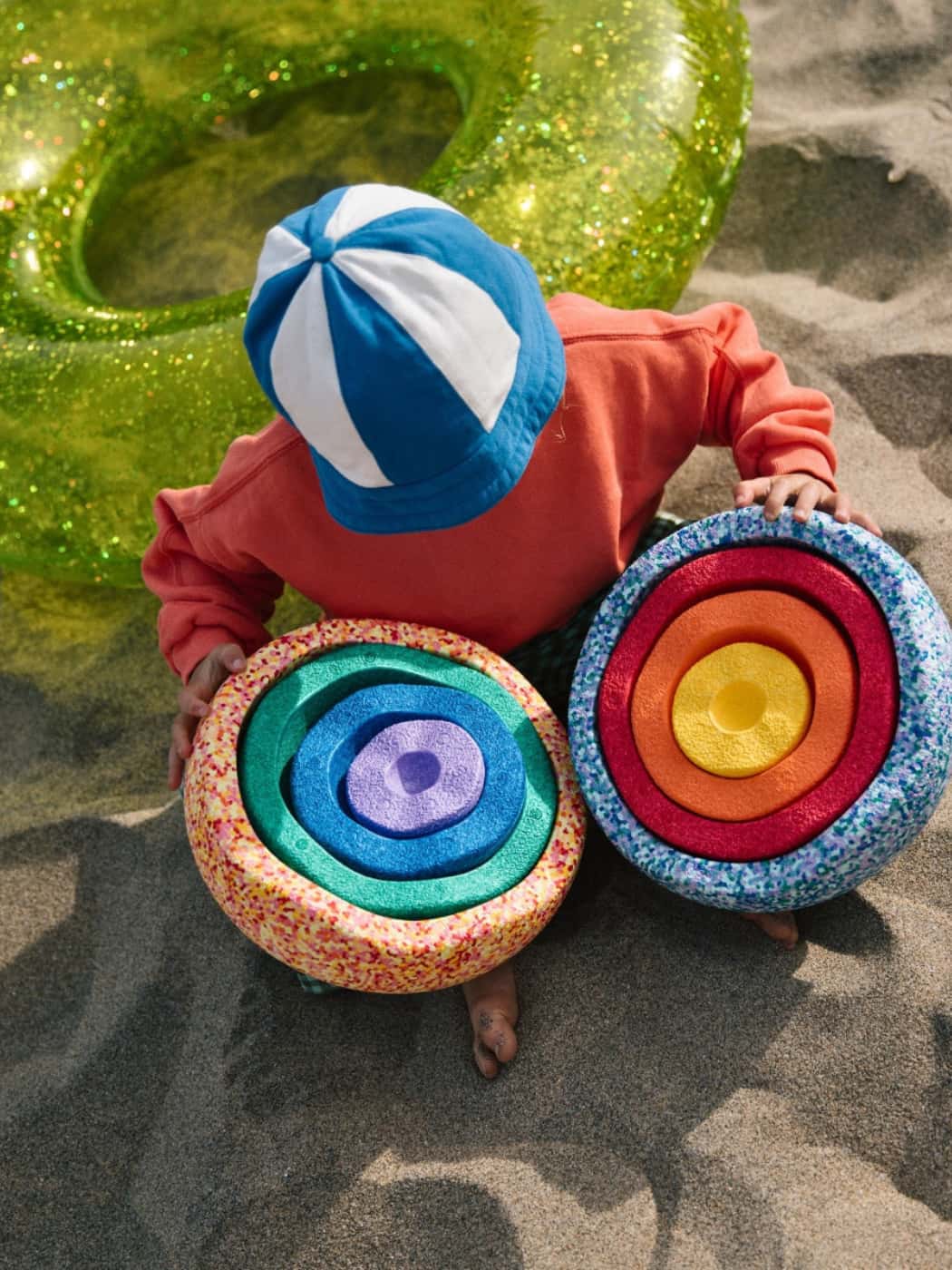 Balance Stepping Stones Original + Inside - Rainbow Classic