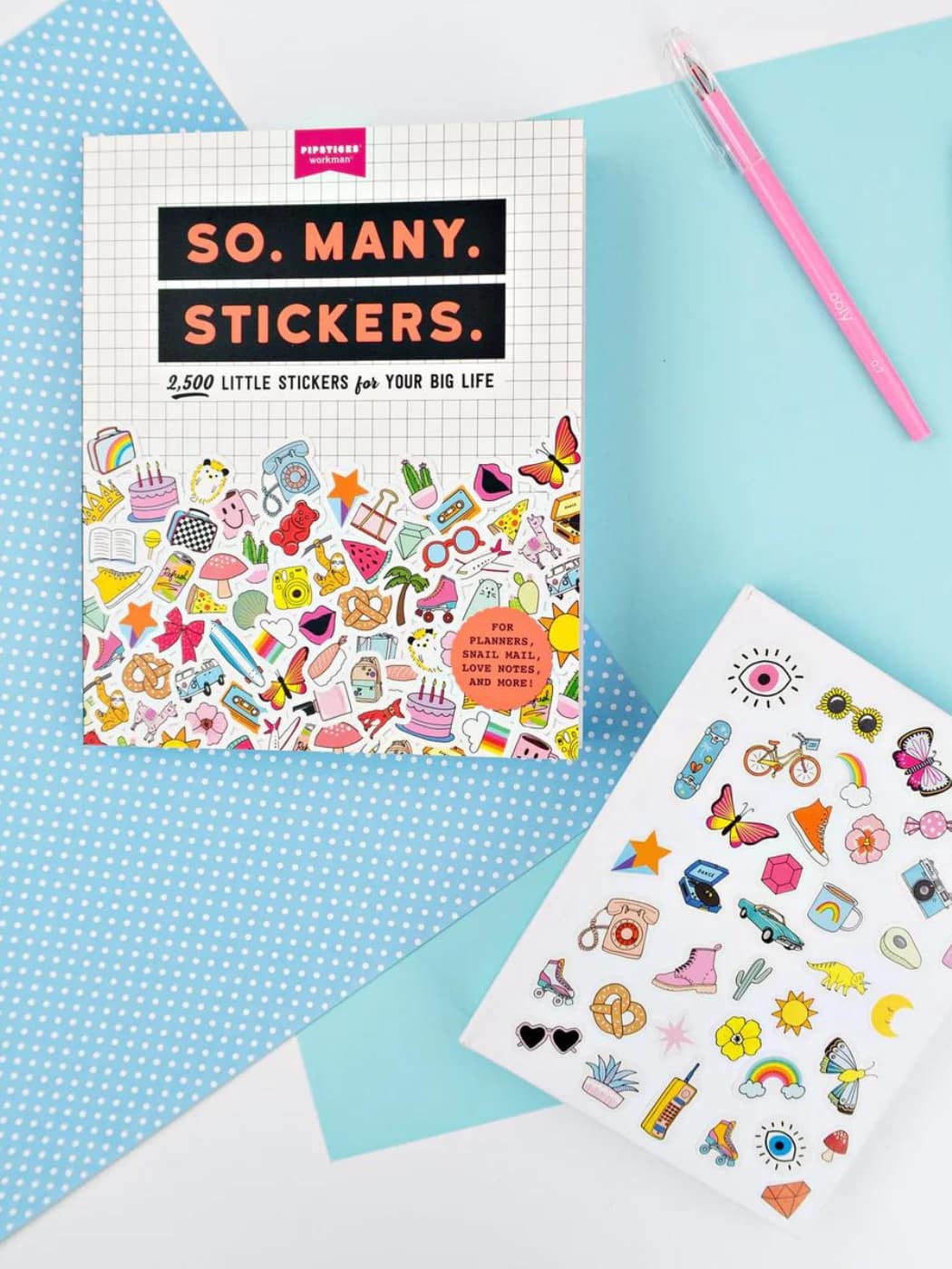 So. Many. Stickers.