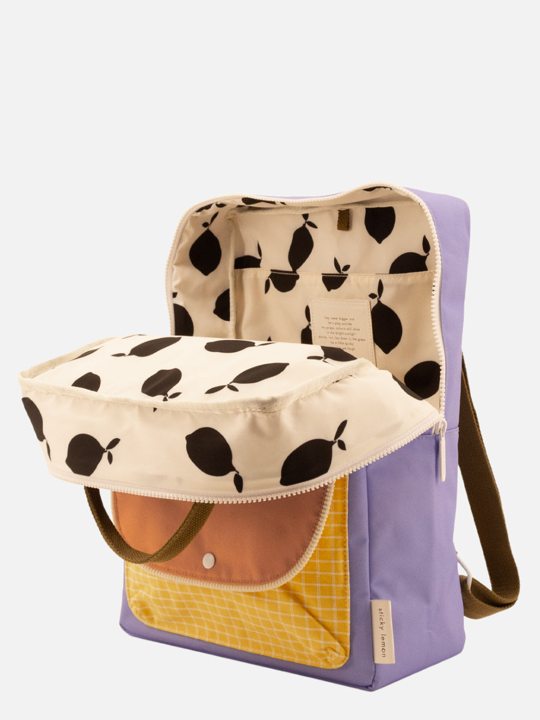 Backpack Large Envelope - Blooming Purple