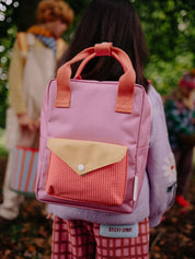 Small Envelope Backpack - Rosebay Pink
