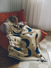 Organic Cotton Blanket - Day and Night