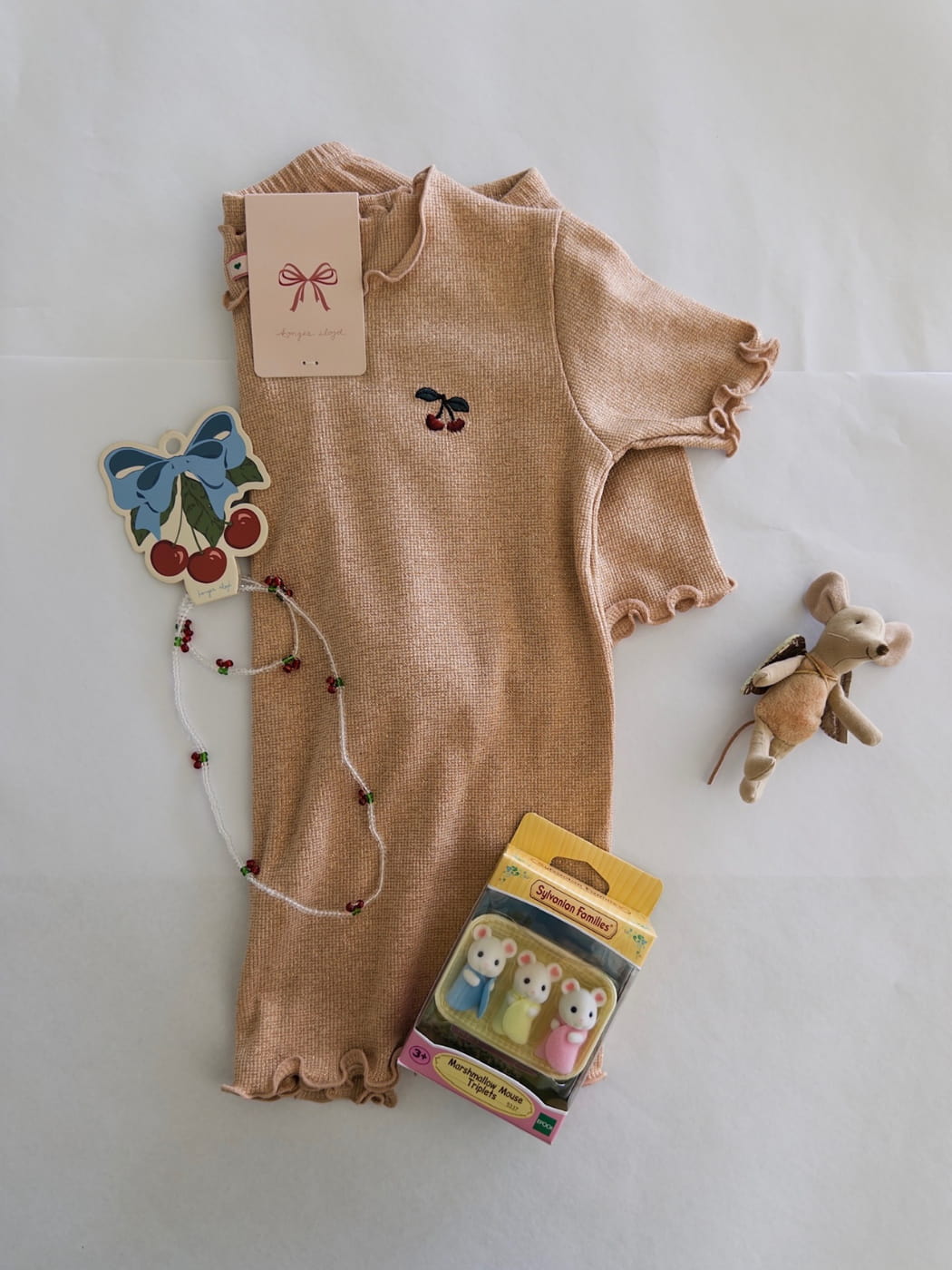 Marshmallow Mouse Triplets