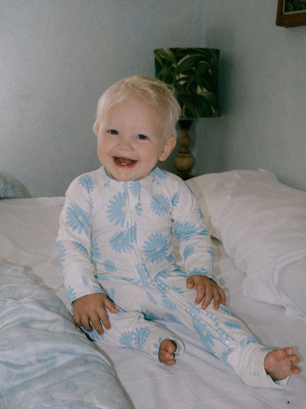 Zip Onesie - Daisy