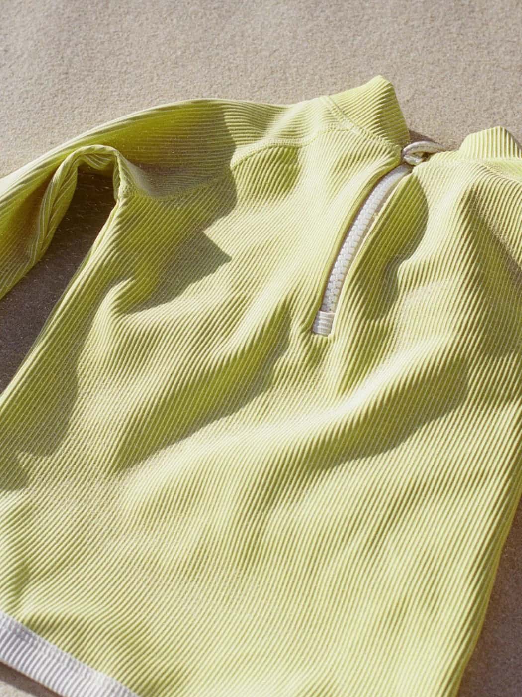 Rib Rashie - Citrus Mini Stripe