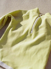 Rib Rashie - Citrus Mini Stripe