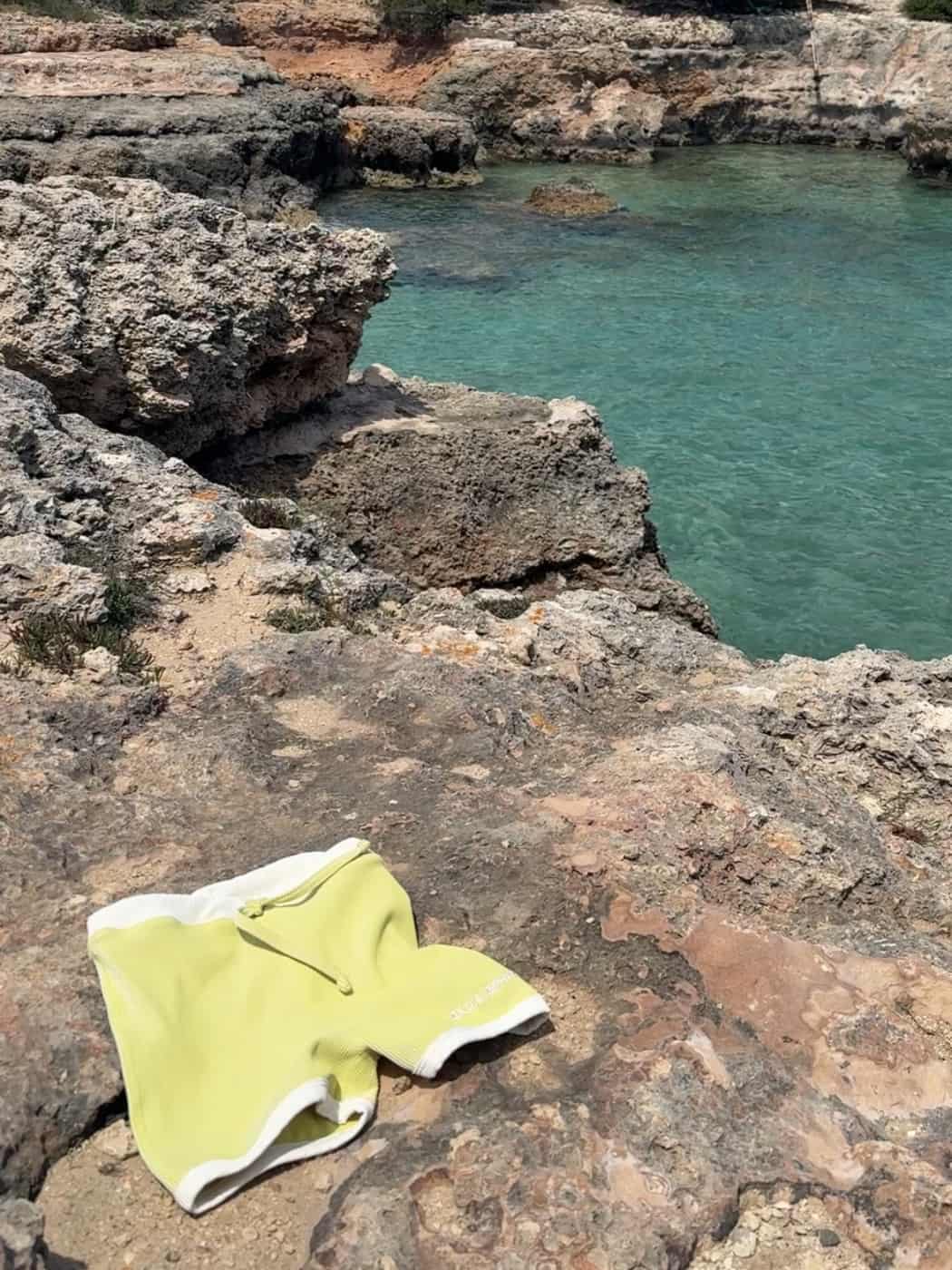 Rib Surf Short - Citrus Mini Stripe