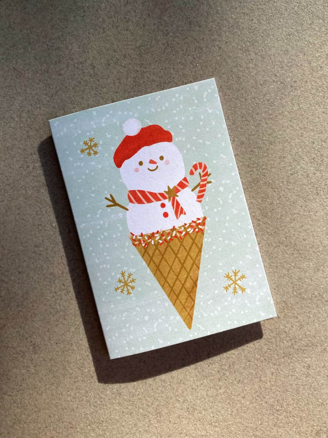 Mr Snow Cone Mini Card