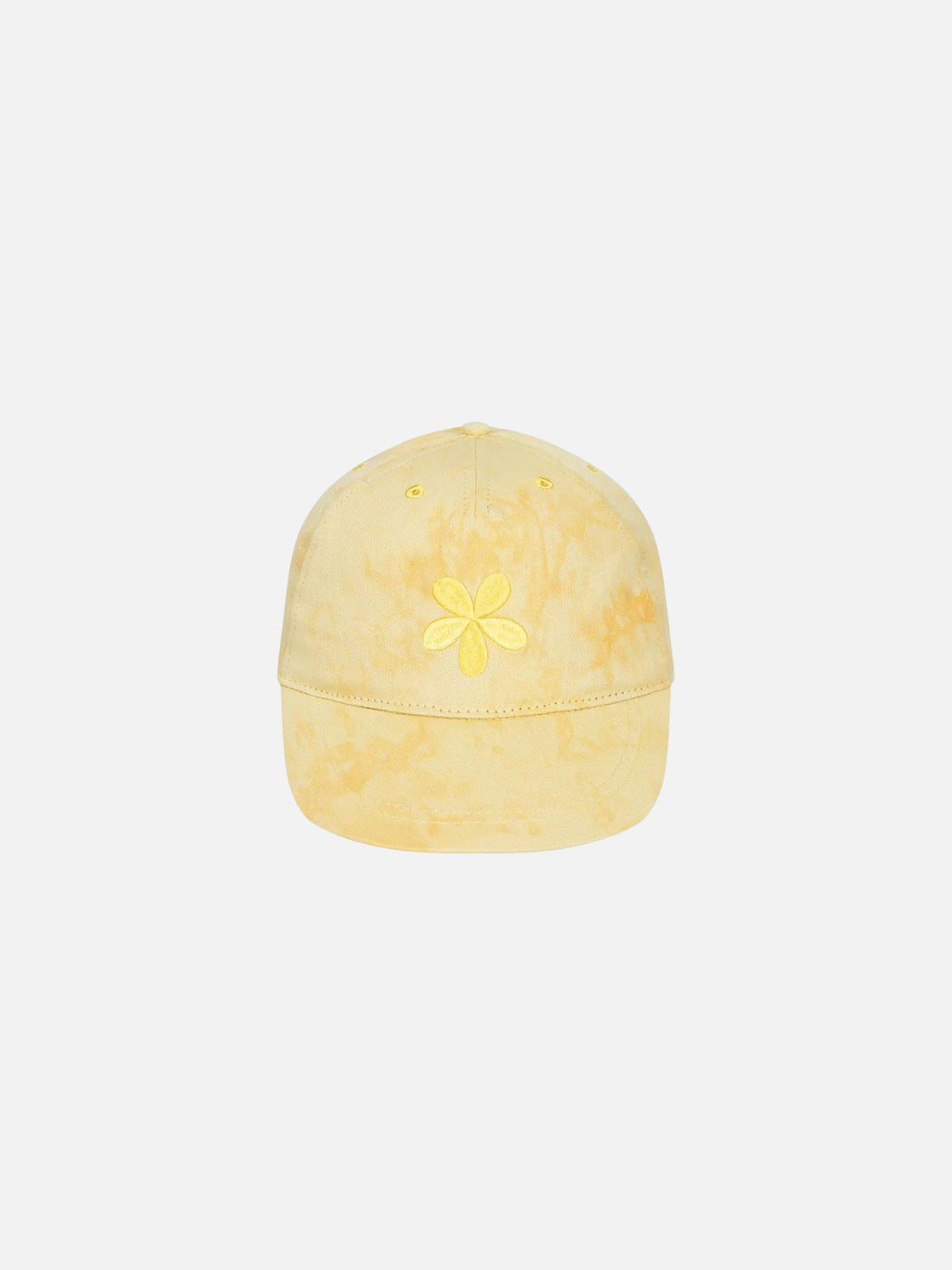 Flower Cap - Yellow Tie Dye