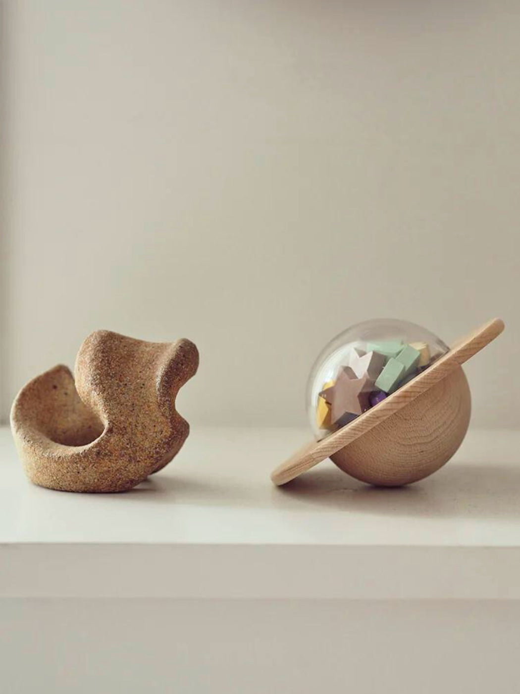 UFO Wooden Balance Game