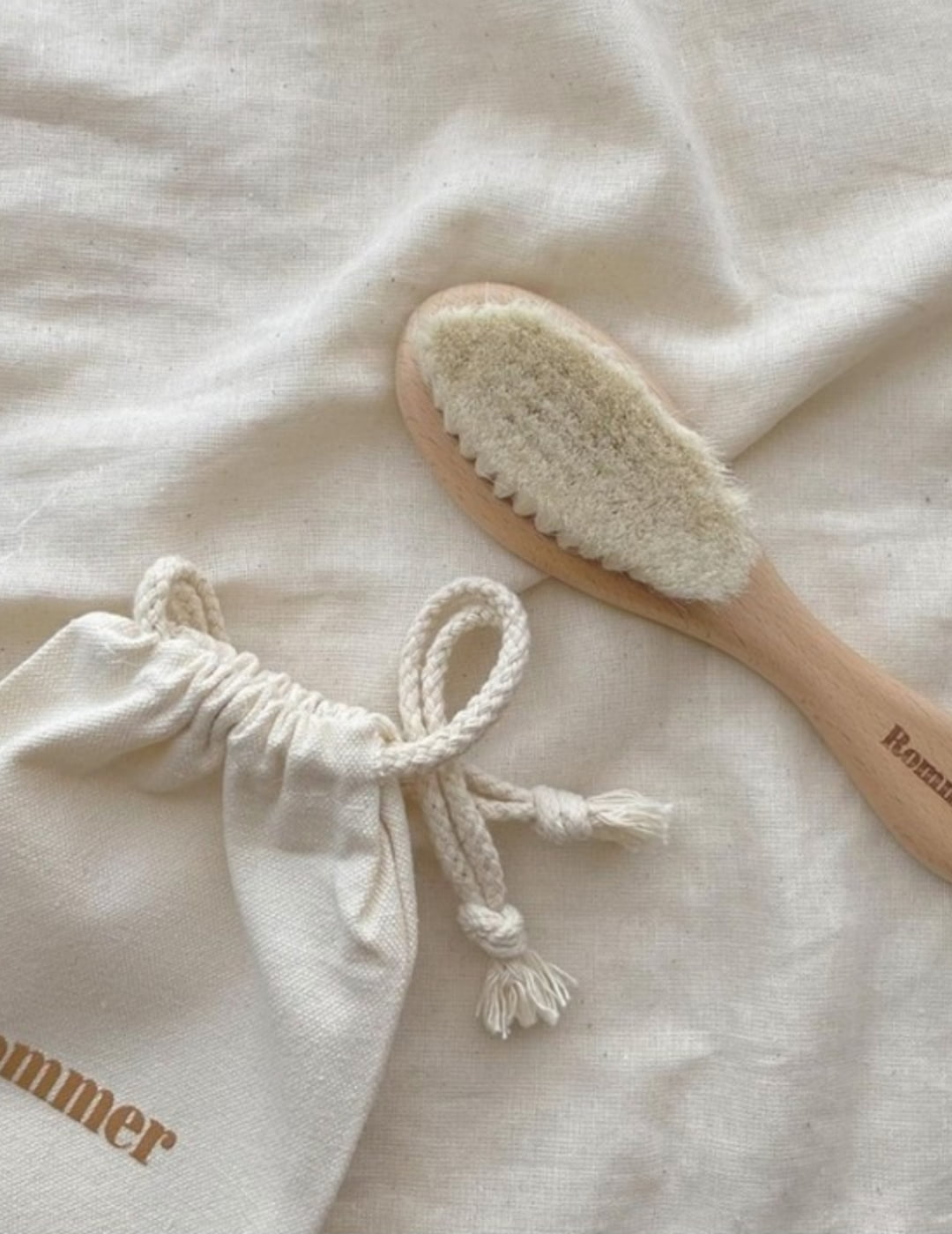 Goats Hair Baby Brush