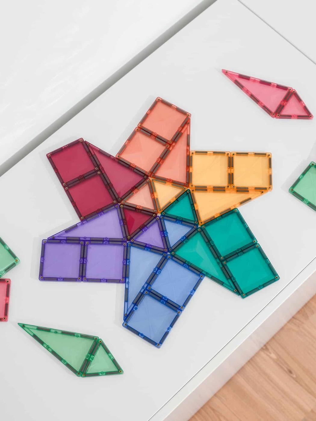 Magnet Tiles - 32 Piece Pastel Mini Pack