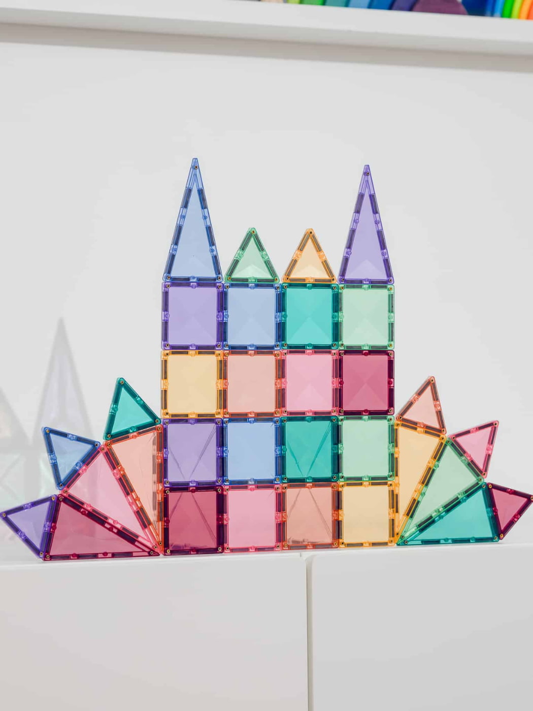 Magnet Tiles - 32 Piece Pastel Mini Pack