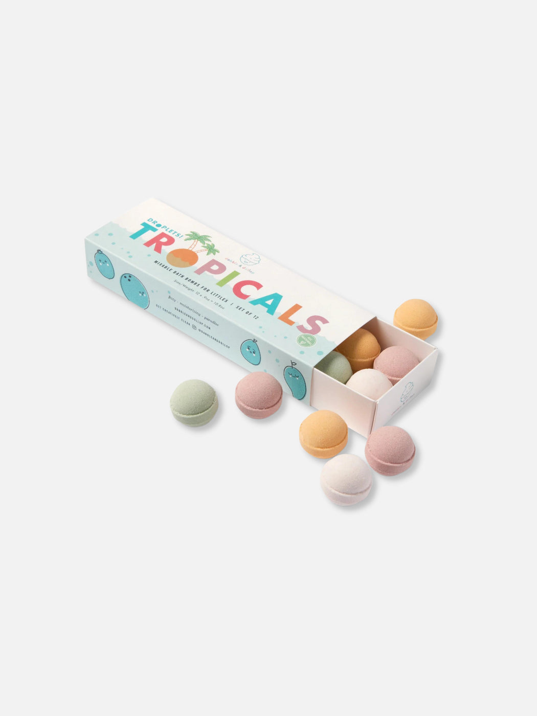 Fizzy Bath Bombs 12 Pack - Tropicals